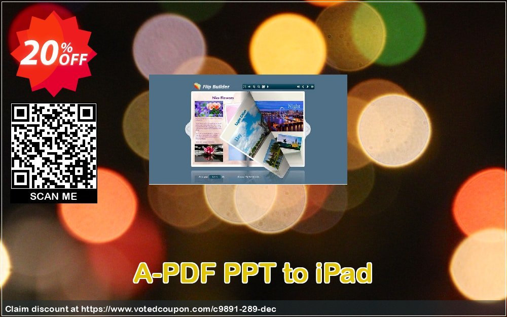 A-PDF PPT to iPad Coupon, discount A-PDF Coupon (9891). Promotion: 20% IVS and A-PDF