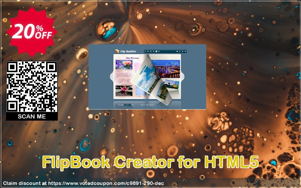 FlipBook Creator for HTML5 Coupon Code May 2024, 20% OFF - VotedCoupon