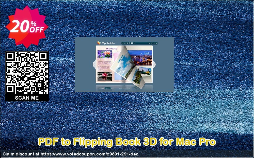 PDF to Flipping Book 3D for MAC Pro Coupon Code Apr 2024, 20% OFF - VotedCoupon