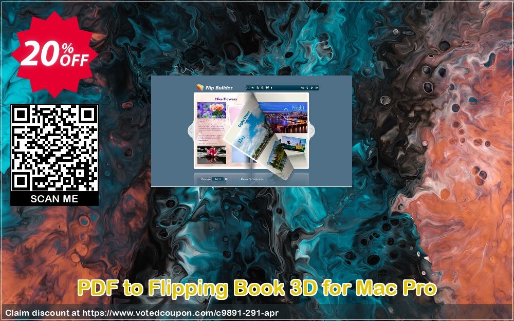 PDF to Flipping Book 3D for MAC Pro Coupon Code Apr 2024, 20% OFF - VotedCoupon