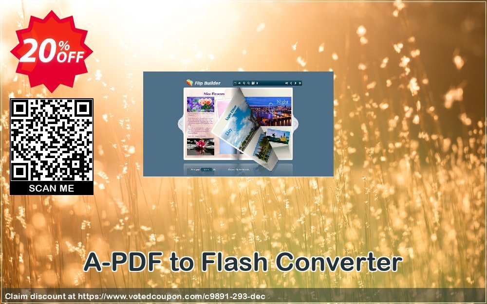 A-PDF to Flash Converter Coupon, discount A-PDF Coupon (9891). Promotion: 20% IVS and A-PDF