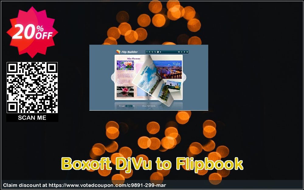 Boxoft DjVu to Flipbook