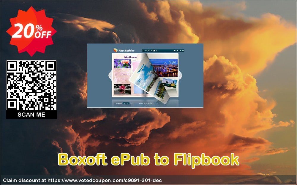 Boxoft ePub to Flipbook Coupon Code May 2024, 20% OFF - VotedCoupon