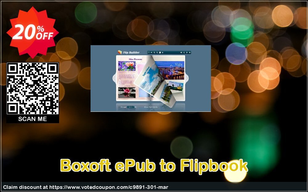 Boxoft ePub to Flipbook Coupon, discount A-PDF Coupon (9891). Promotion: 20% IVS and A-PDF