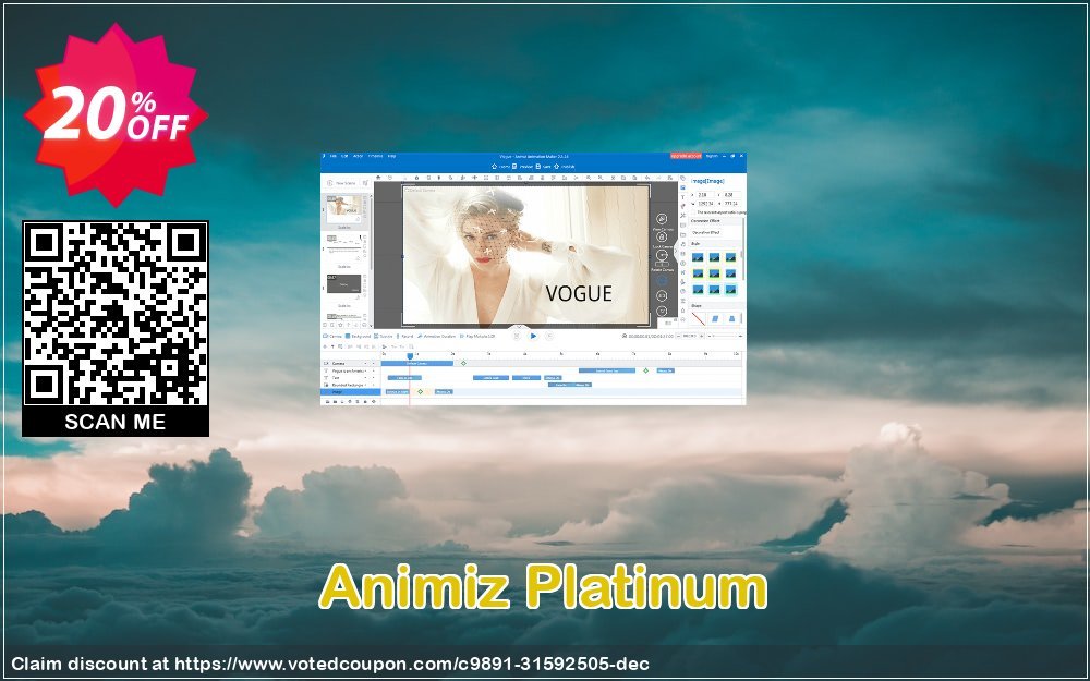 Animiz Platinum Coupon, discount 20% OFF Animiz Platinum, verified. Promotion: Wonderful discounts code of Animiz Platinum, tested & approved