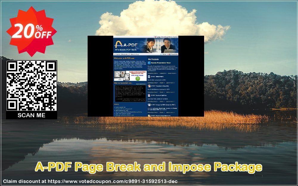 A-PDF Page Break and Impose Package Coupon Code May 2024, 20% OFF - VotedCoupon