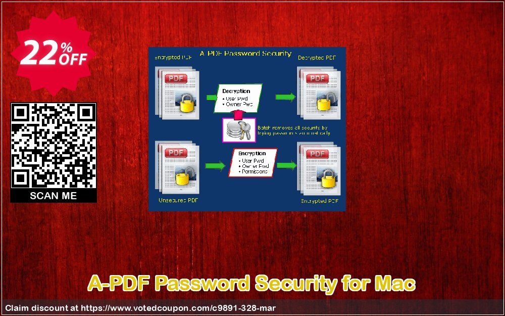 A-PDF Password Security for MAC Coupon, discount A-PDF Coupon (9891). Promotion: 20% IVS and A-PDF