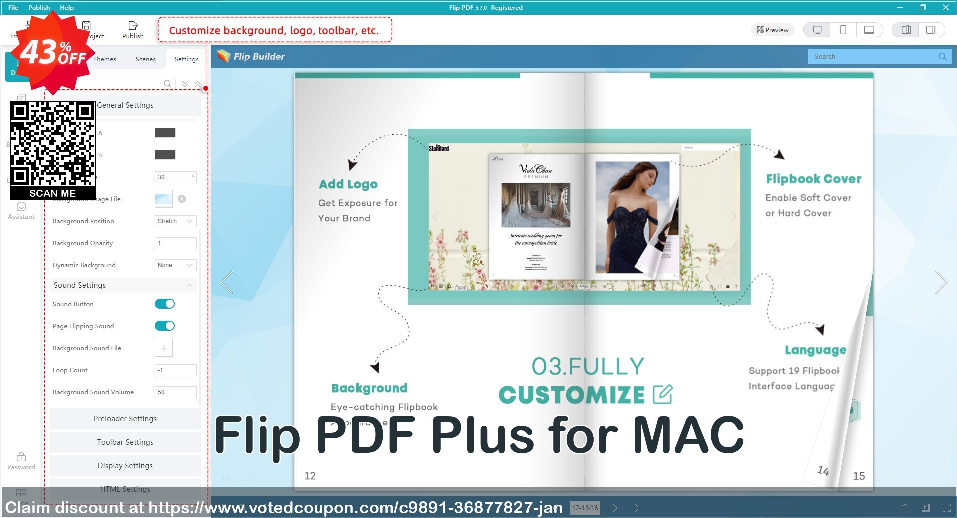 Flip PDF Plus for MAC Coupon, discount 43% OFF Flip PDF Plus for MAC, verified. Promotion: Wonderful discounts code of Flip PDF Plus for MAC, tested & approved