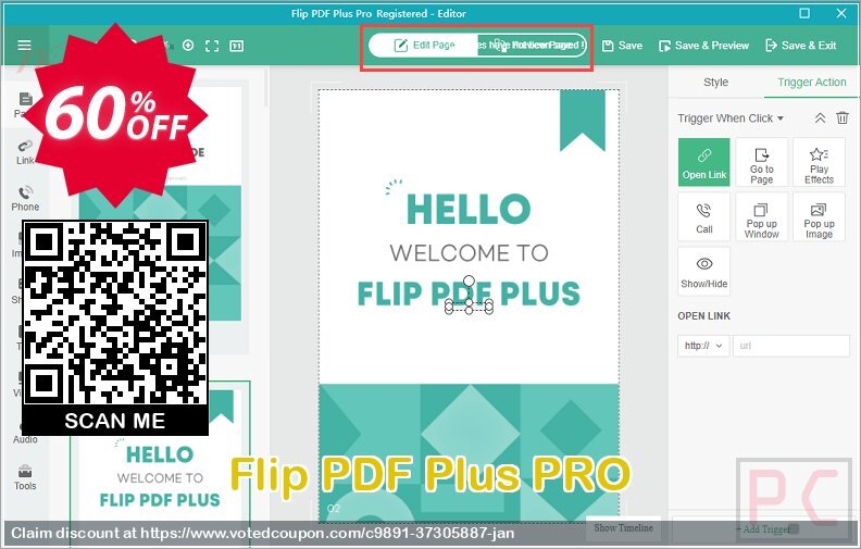 Flip PDF Plus PRO voted-on promotion codes