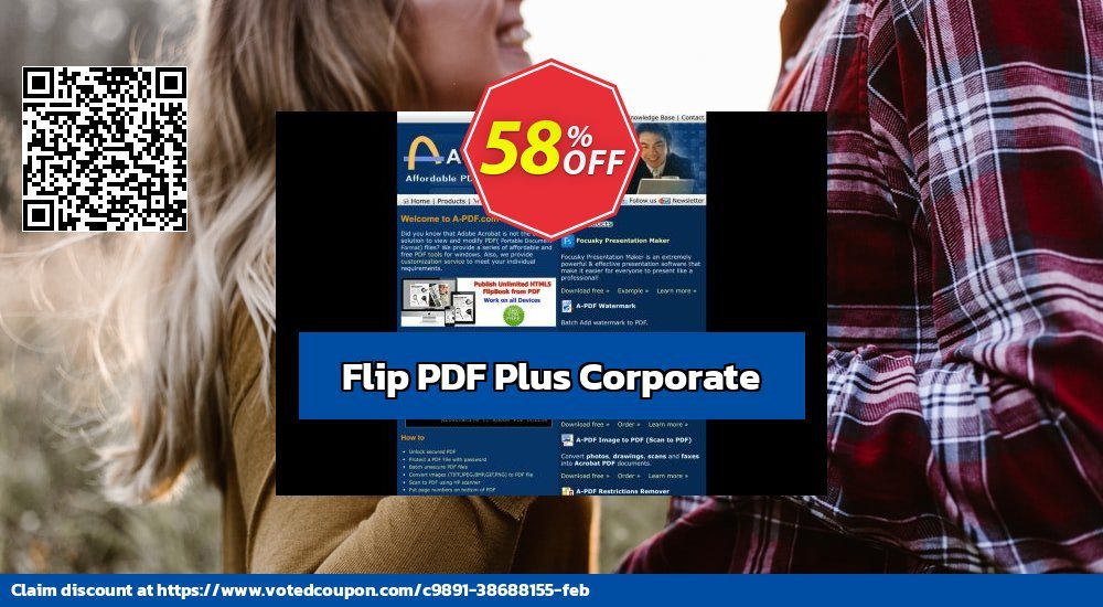 Flip PDF Plus Corporate Coupon, discount Flip PDF Plus Corporate For Win (4 seats) Once. Promotion: Staggering promo code of Flip PDF Plus Corporate for Windows (4 Seats) 2023