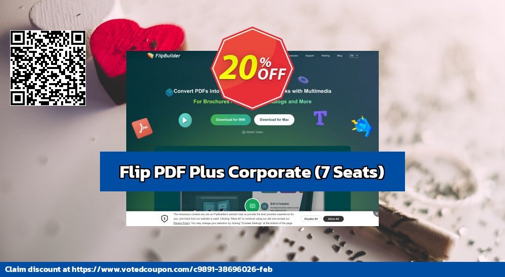 Flip PDF Plus Corporate, 7 Seats  Coupon, discount Back to School Promotion. Promotion: Fearsome sales code of Flip PDF Plus Corporate for Windows (7 Seats) 2023