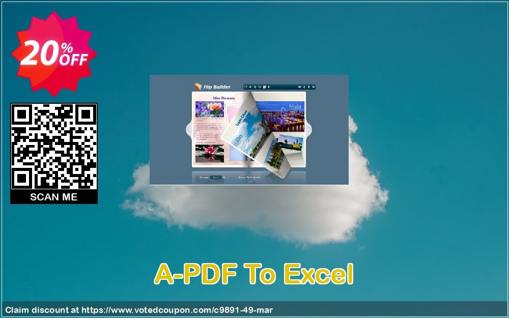 A-PDF To Excel Coupon, discount A-PDF Coupon (9891). Promotion: 20% IVS and A-PDF