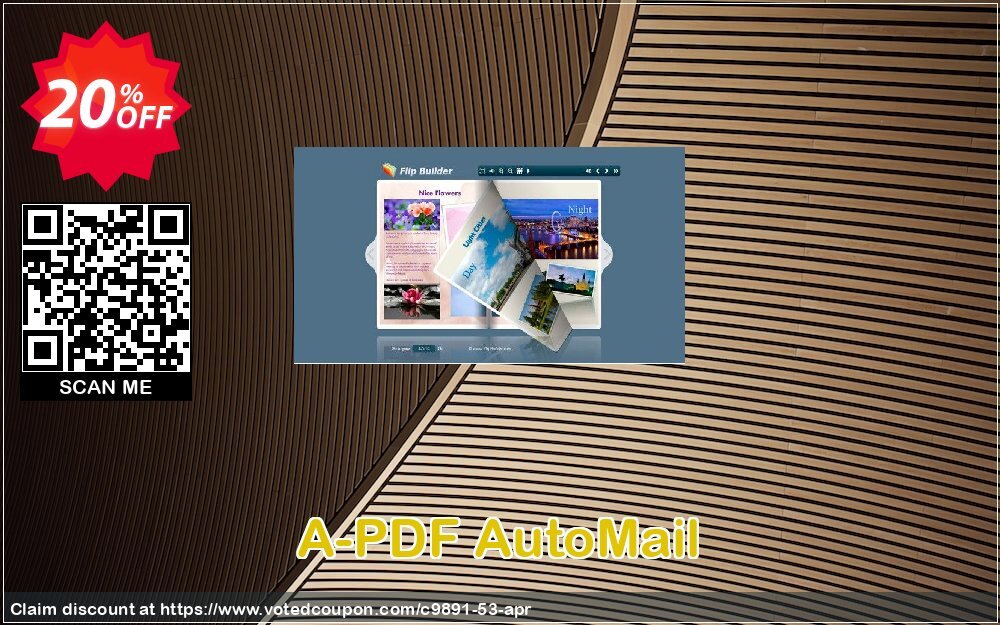 A-PDF AutoMail Coupon, discount A-PDF Coupon (9891). Promotion: 20% IVS and A-PDF