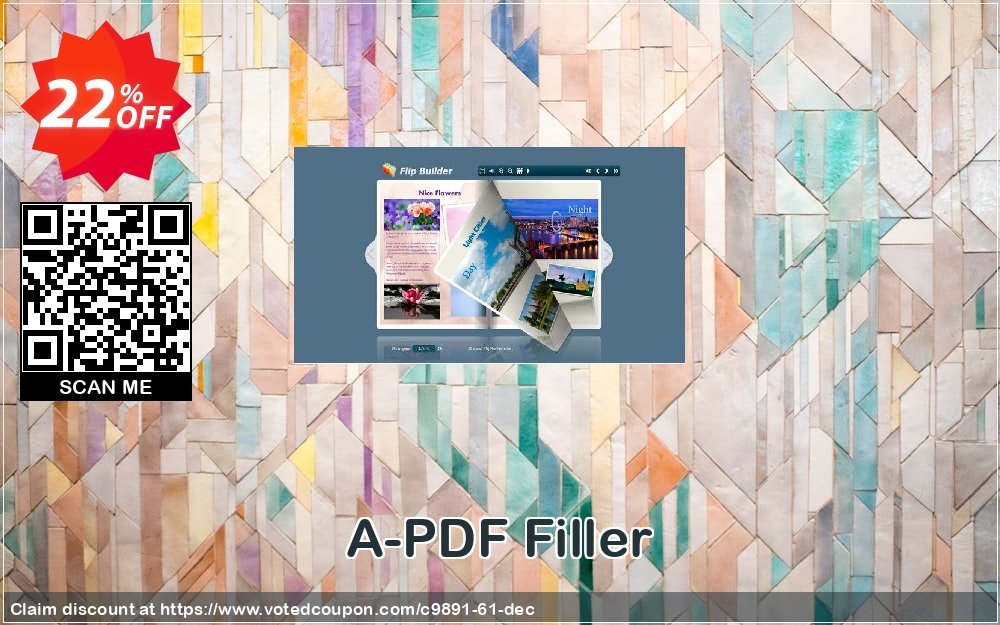 A-PDF Filler Coupon, discount A-PDF Coupon (9891). Promotion: 20% IVS and A-PDF
