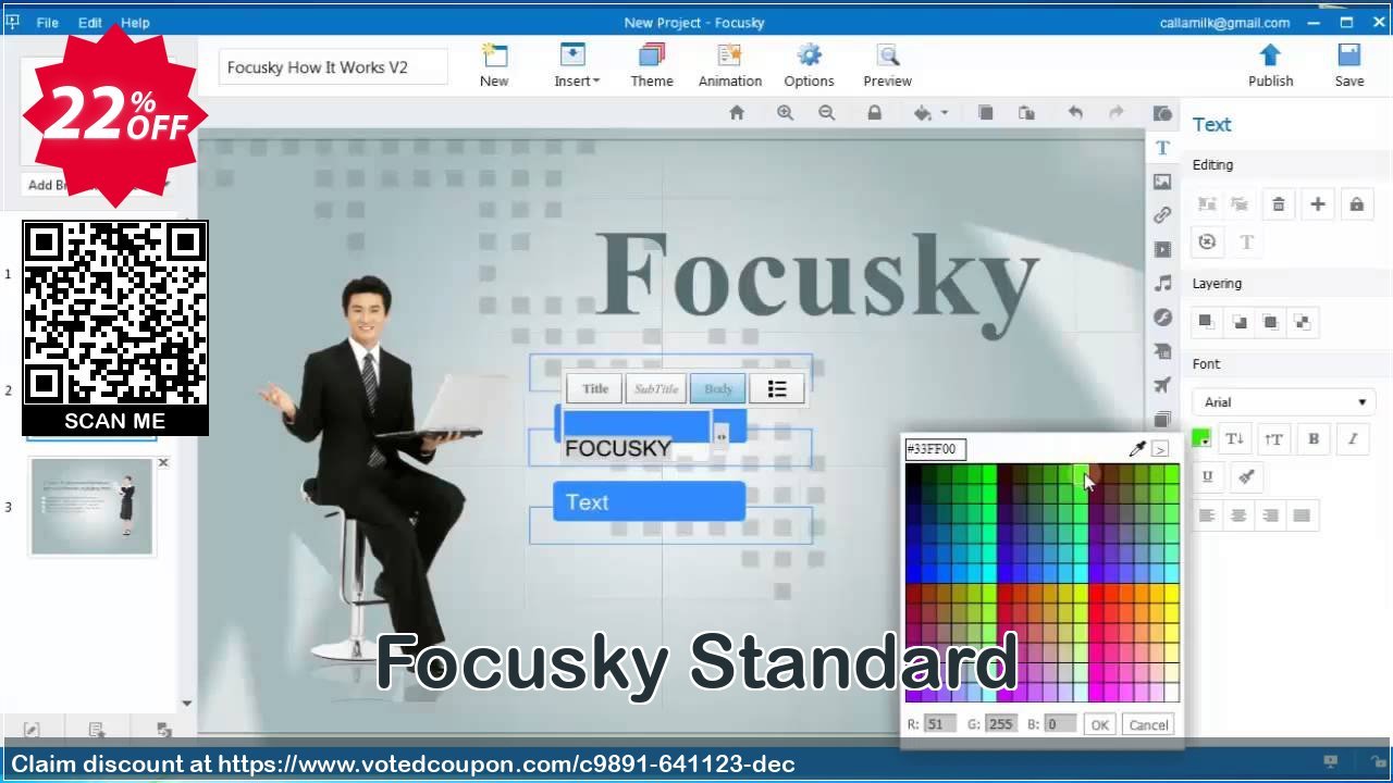 Focusky Standard Coupon, discount A-PDF Focusky Coupon (9891). Promotion: 