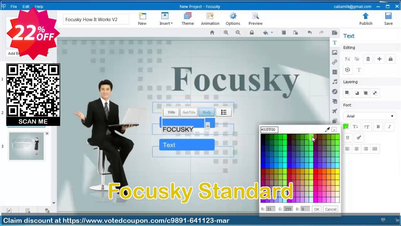 Focusky Standard Coupon, discount A-PDF Focusky Coupon (9891). Promotion: 