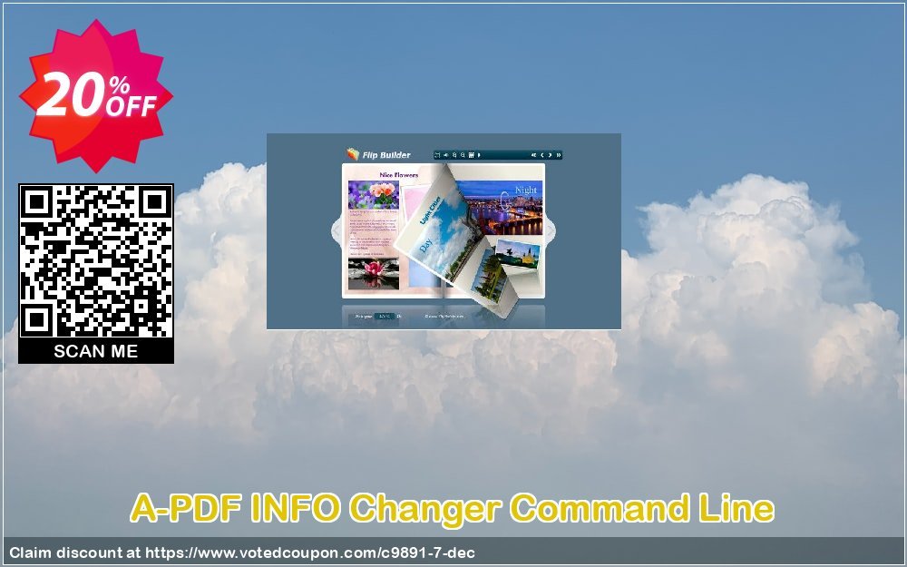 A-PDF INFO Changer Command Line Coupon, discount A-PDF Coupon (9891). Promotion: 20% IVS and A-PDF