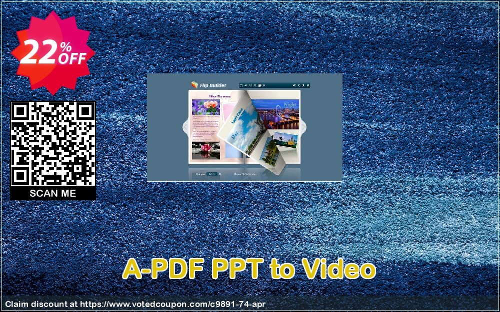 A-PDF PPT to Video Coupon, discount A-PDF Coupon (9891). Promotion: 20% IVS and A-PDF