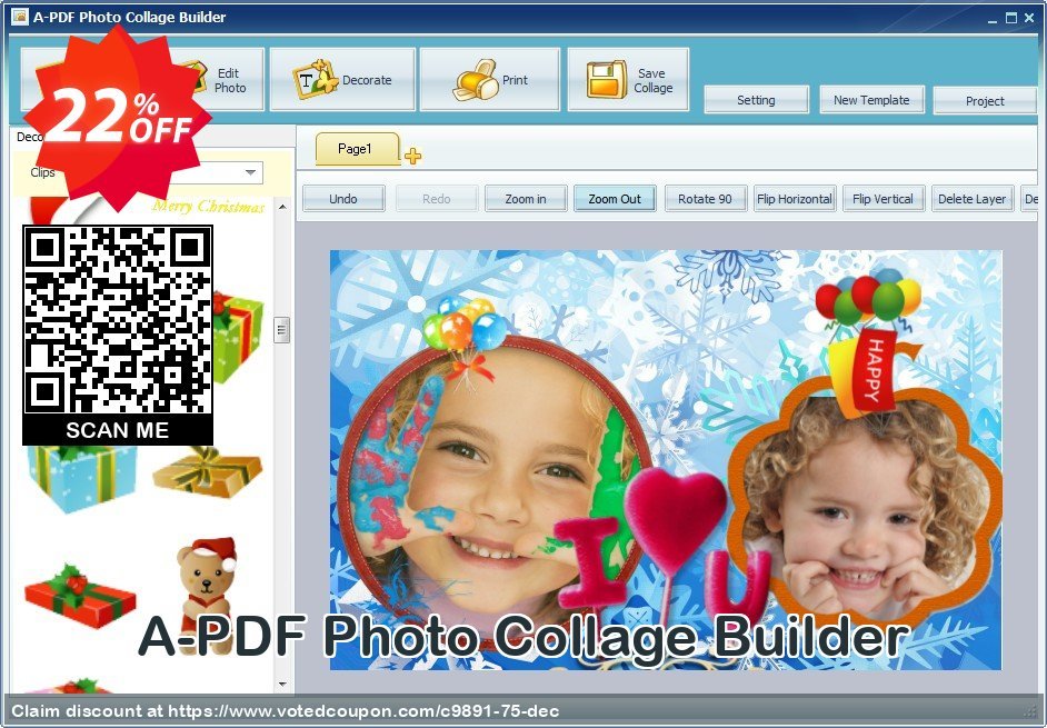 A-PDF Photo Collage Builder