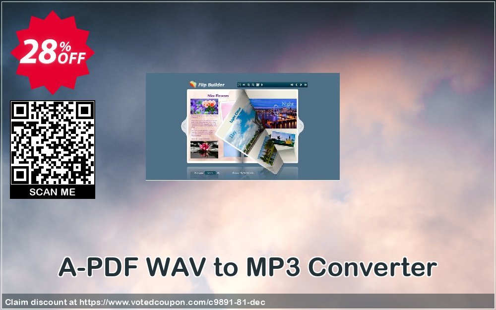 A-PDF WAV to MP3 Converter Coupon, discount A-PDF Coupon (9891). Promotion: 20% IVS and A-PDF