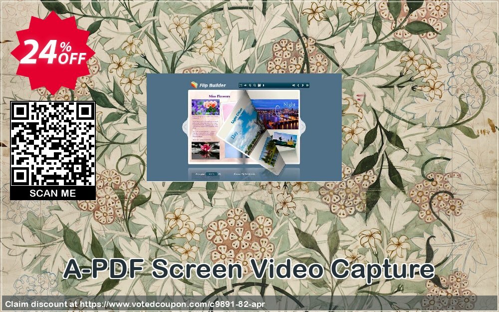 A-PDF Screen Video Capture Coupon, discount A-PDF Coupon (9891). Promotion: 20% IVS and A-PDF