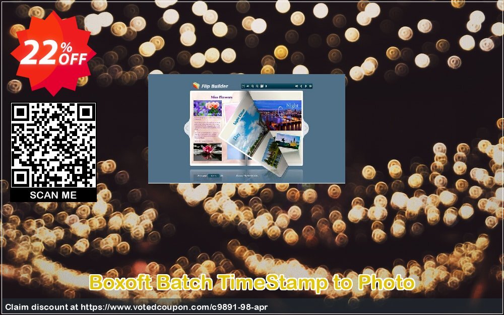 Boxoft Batch TimeStamp to Photo Coupon, discount A-PDF Coupon (9891). Promotion: 20% IVS and A-PDF