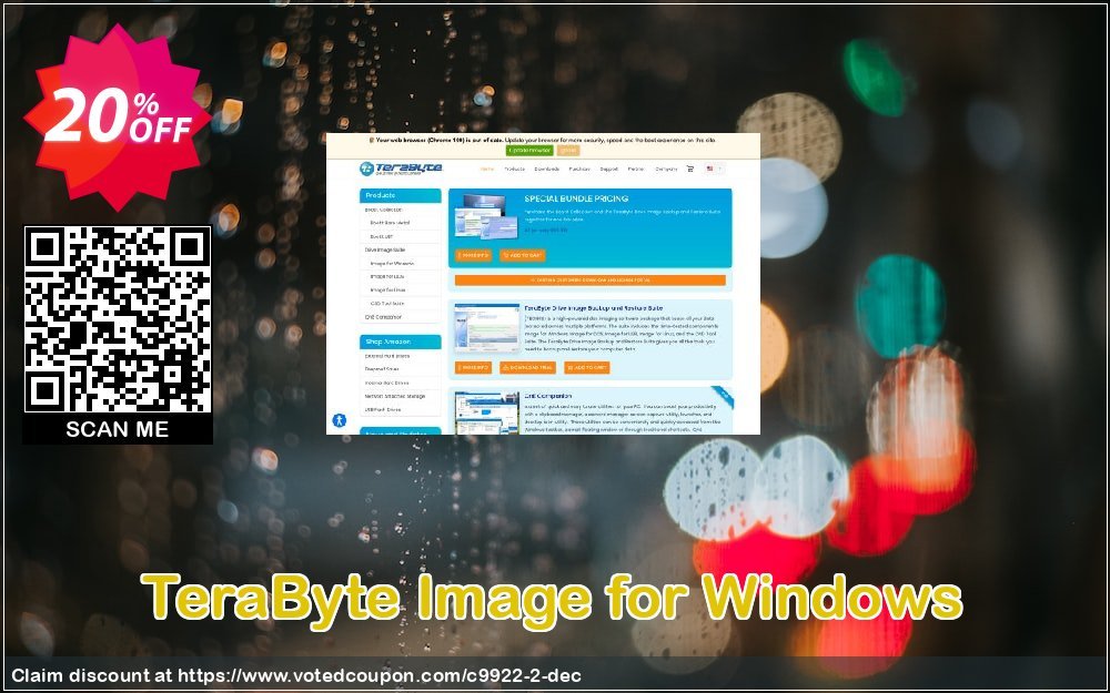 TeraByte Image for WINDOWS Coupon, discount TeraByte Drive Image Backup and Restore Suite best deals code 2024. Promotion: Special 1 day discount