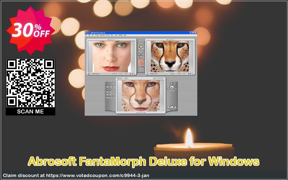 Abrosoft FantaMorph Deluxe for WINDOWS voted-on promotion codes