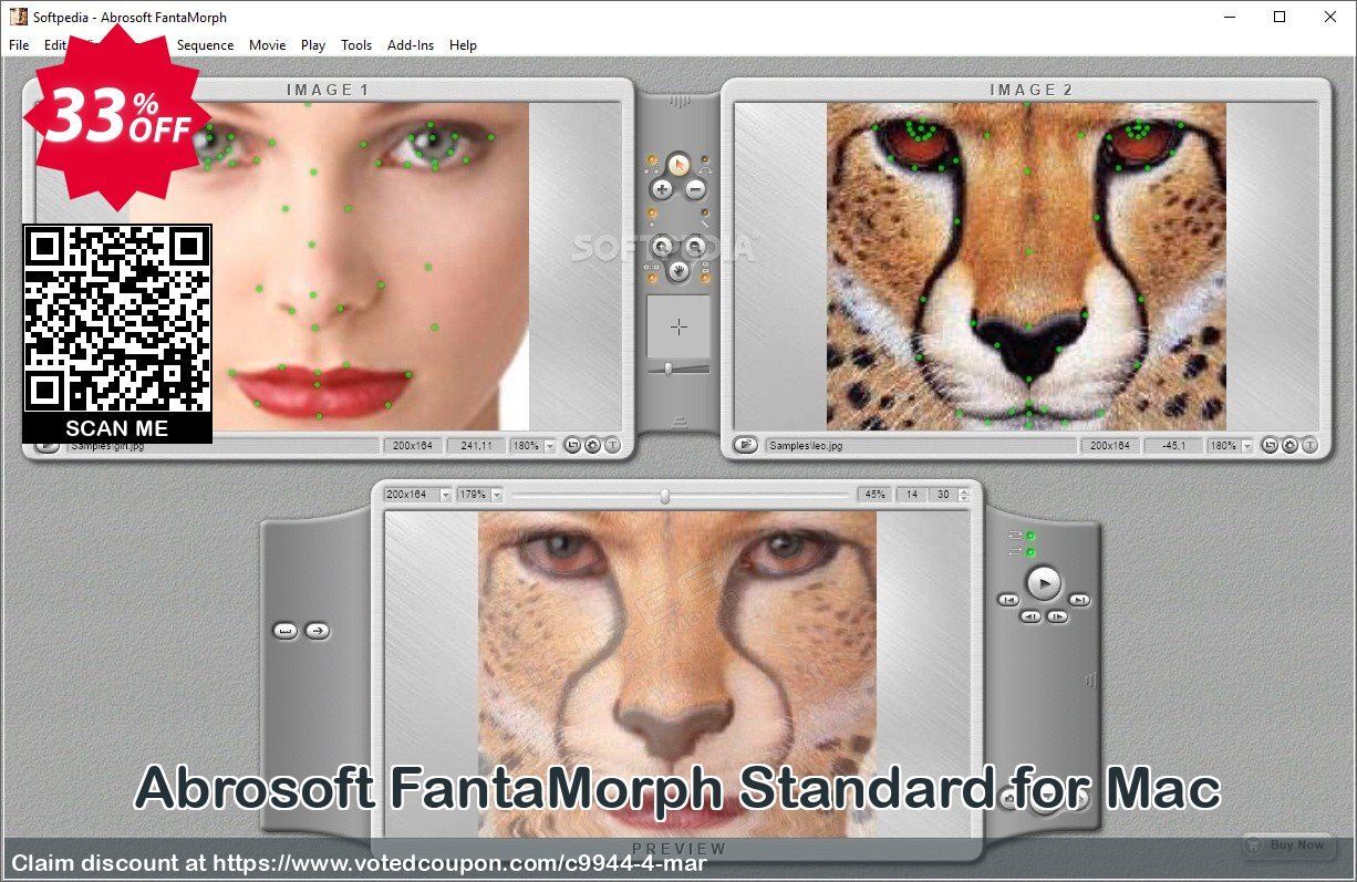 Abrosoft FantaMorph Standard for MAC Coupon, discount Abrosoft FantaMorph Discount code. Promotion: Abrosoft FantaMorph Promo code for MAC