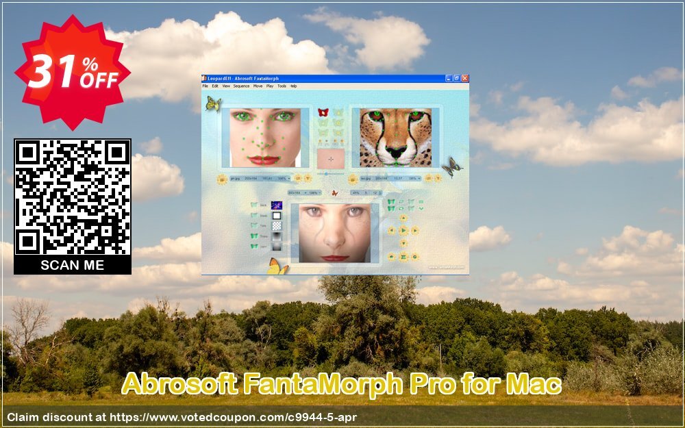 Abrosoft FantaMorph Pro for MAC Coupon Code Apr 2024, 31% OFF - VotedCoupon