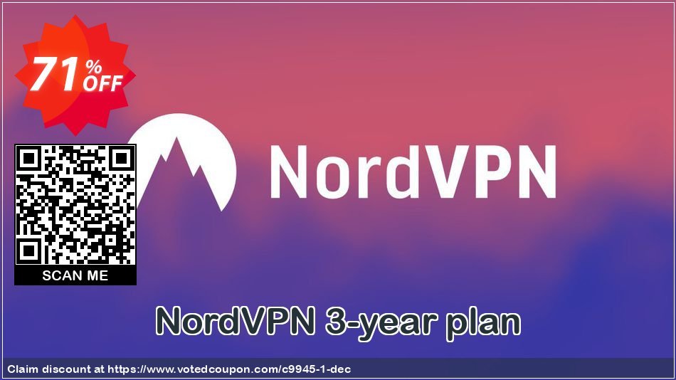 NordVPN 3-year plan