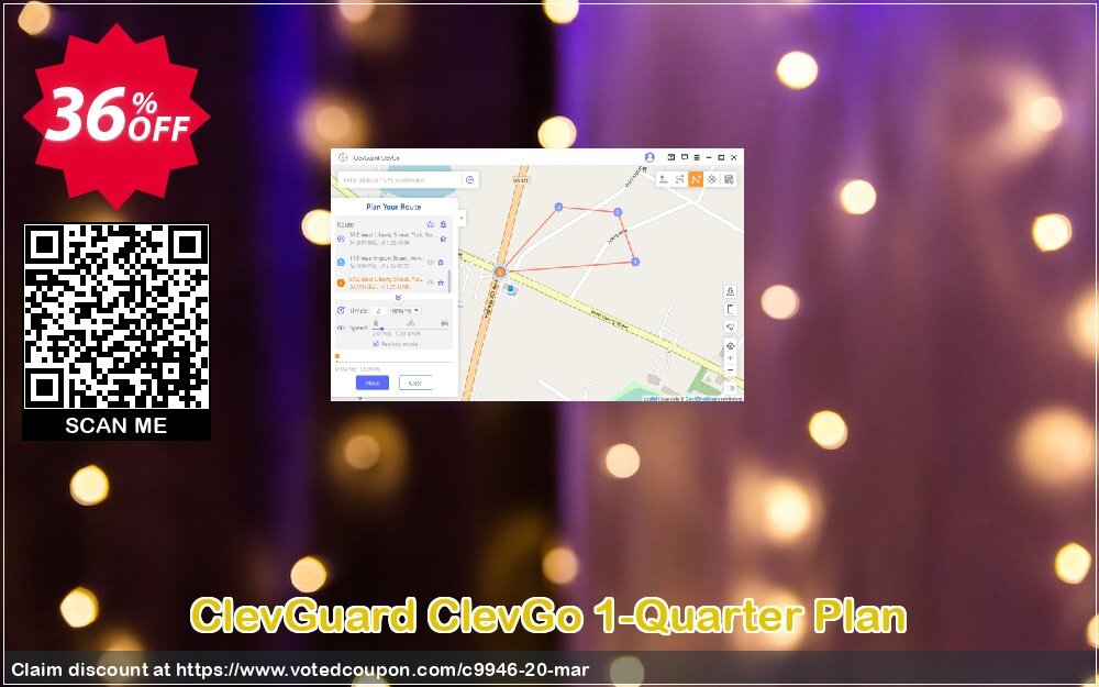 ClevGuard ClevGo 1-Quarter Plan Coupon, discount 35% OFF ClevGuard ClevGo 1-Quarter Plan, verified. Promotion: Dreaded promo code of ClevGuard ClevGo 1-Quarter Plan, tested & approved