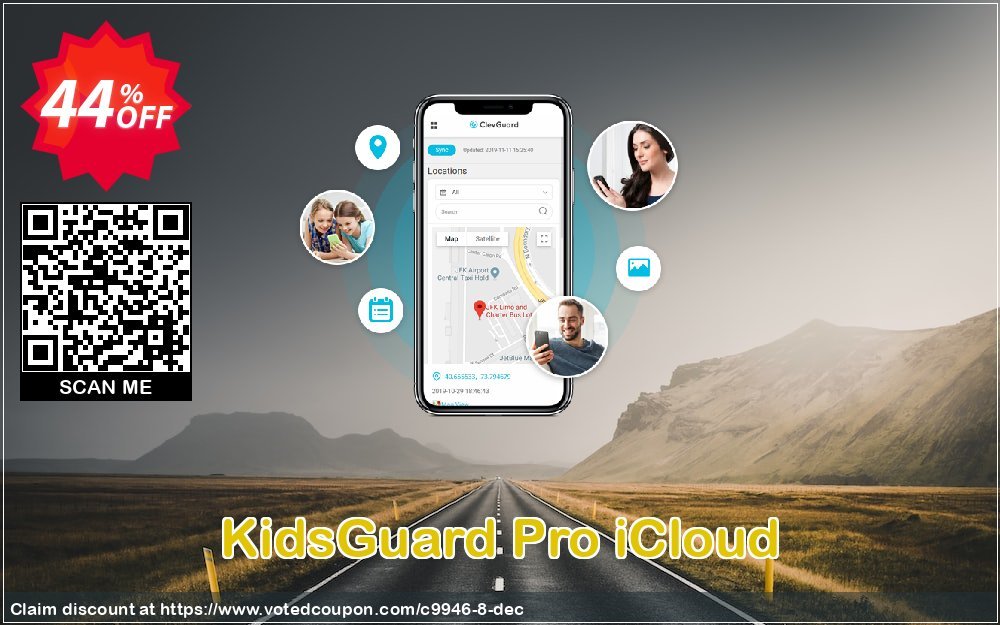 KidsGuard Pro iCloud Coupon, discount 43% OFF KidsGuard Pro iCloud (3-Month Plan), verified. Promotion: Dreaded promo code of KidsGuard Pro iCloud (3-Month Plan), tested & approved
