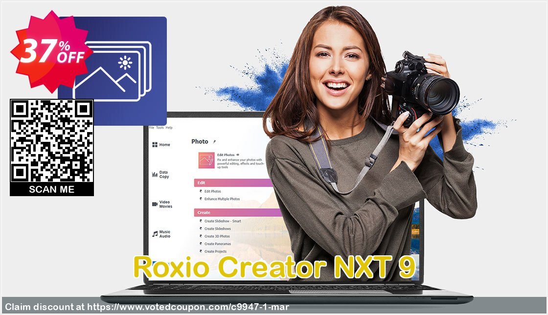 Roxio Creator NXT 9 Coupon Code May 2024, 37% OFF - VotedCoupon