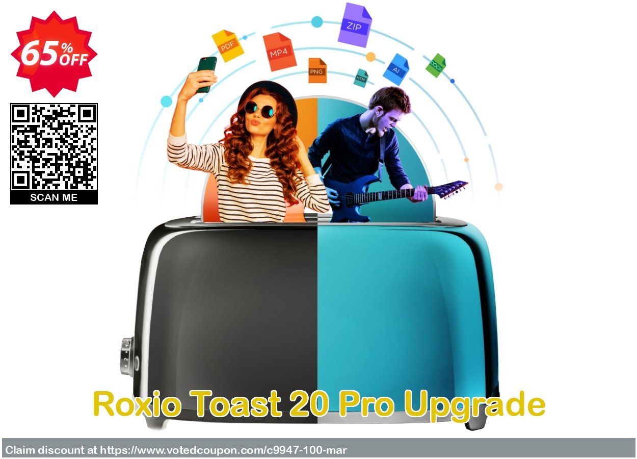 Roxio Toast 20 Pro Upgrade Coupon Code Apr 2024, 65% OFF - VotedCoupon