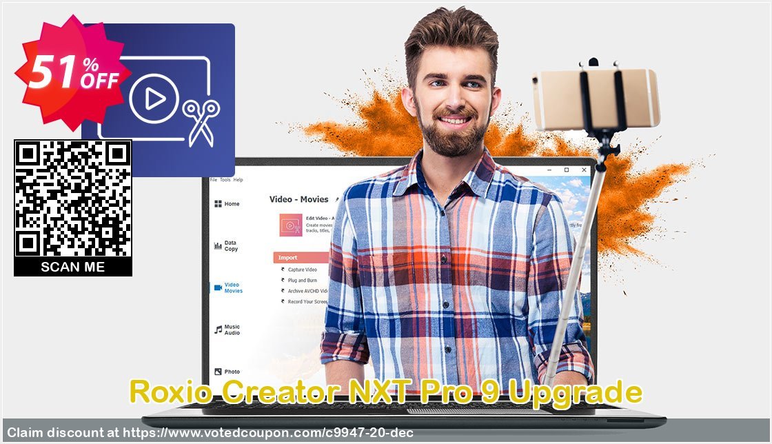 Roxio Creator NXT Pro 9 Upgrade Coupon Code Apr 2024, 51% OFF - VotedCoupon