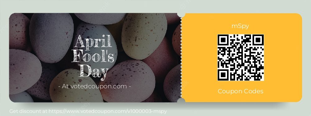 mSpy Coupon discount, offer to 2025 April Fool's Day