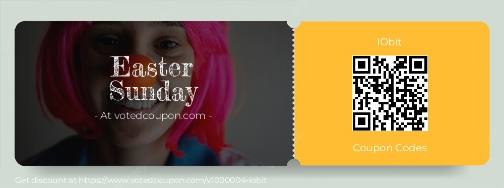 IObit Coupon discount, offer to 2025 Easter Sunday