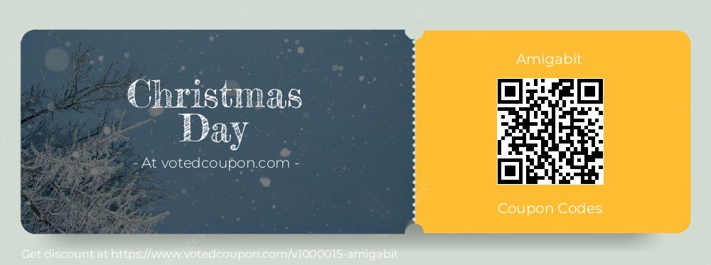 Amigabit Coupon discount, offer to 2023 Christmas Day
