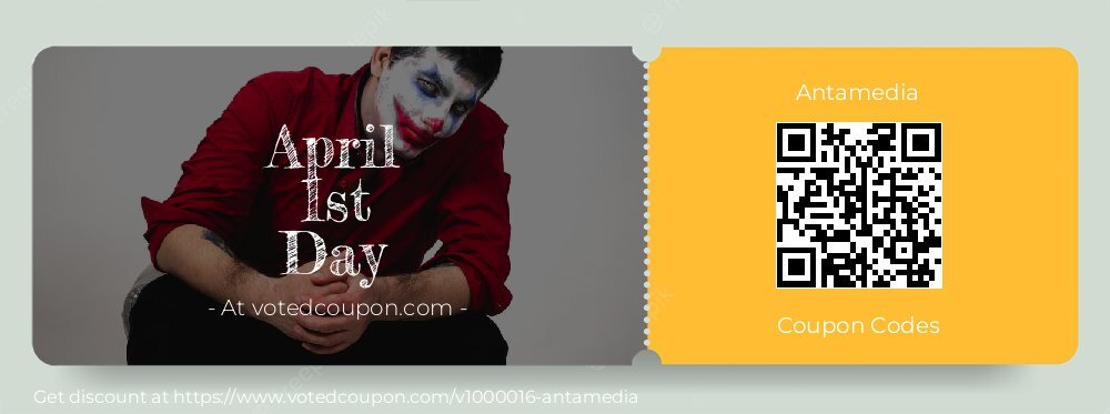 Antamedia Coupon discount, offer to 2025 April 1st Day