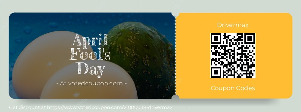 Drivermax Coupon discount, offer to 2025 April Fool's Day