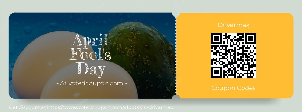 Drivermax Coupon discount, offer to 2024 April Fool's Day