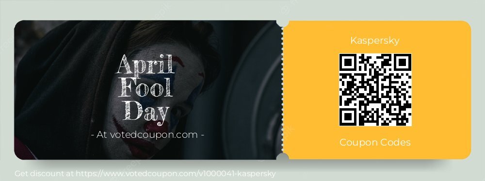 Kaspersky Coupon discount, offer to 2024 April Fool Day