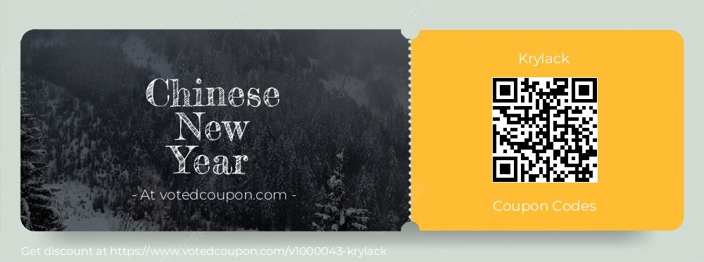 Krylack Coupon discount, offer to 2023 Father's Day
