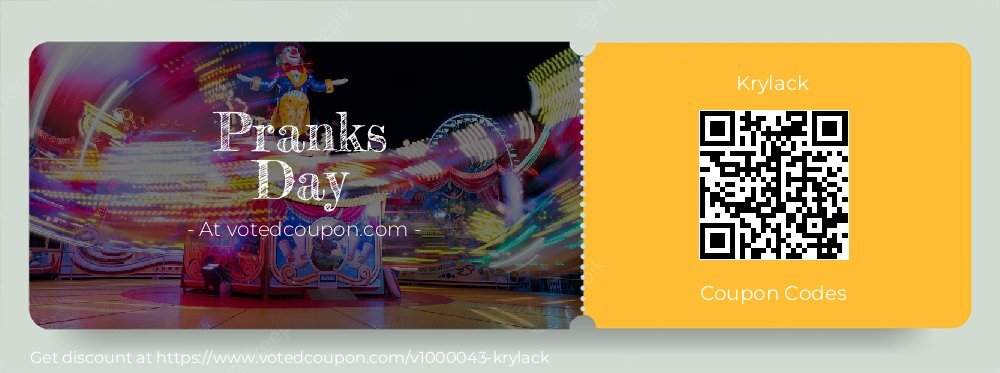 Krylack Coupon discount, offer to 2024 #mothersday