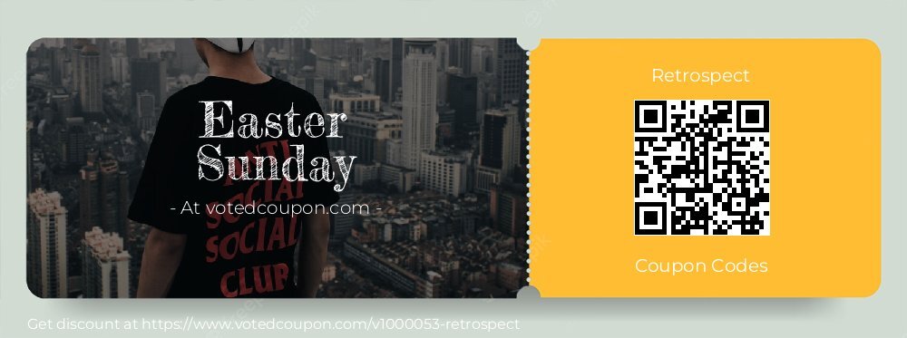 Retrospect Coupon discount, offer to 2024 Int. Working Day