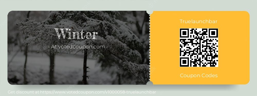 Truelaunchbar Coupon discount, offer to 2023 Winter