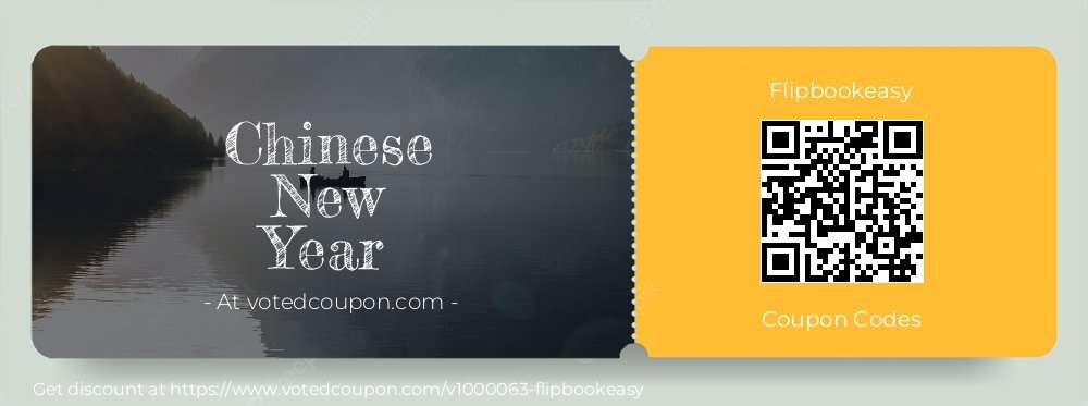 Flipbookeasy Coupon discount, offer to 2024 Valentine's Day
