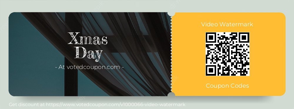 Video Watermark Coupon discount, offer to 2023 Thanksgiving