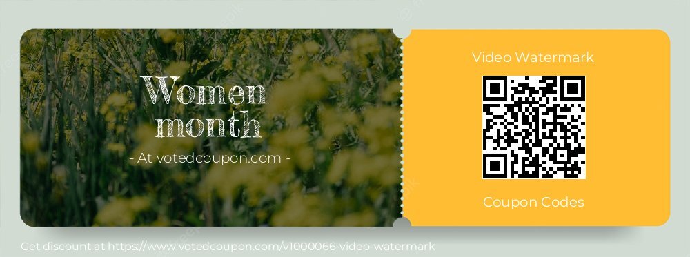 Video Watermark Coupon discount, offer to 2023 Thanksgiving